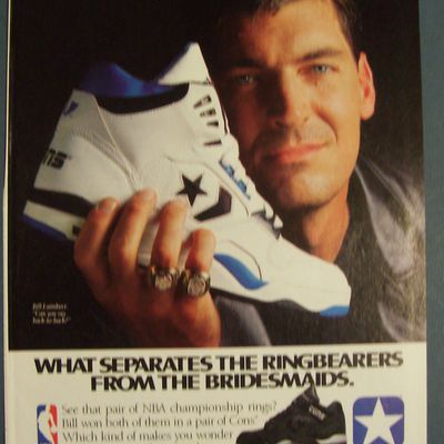 Vintage Ad: 1990 Converse Shoes with Bill Laimbeer