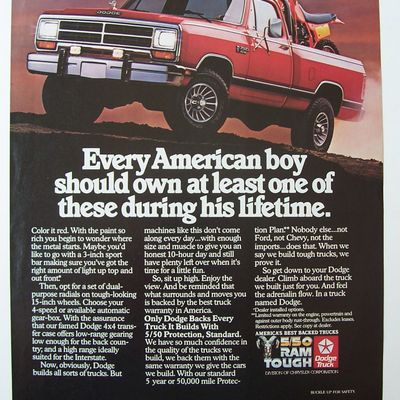 Vintage Ad: 1985 Dodge Trucks