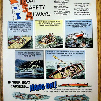 Vintage Ad: 1968 Boat Safety Always