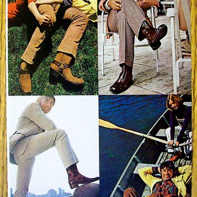 1972 Dingo Boots with Football's Joe Namath