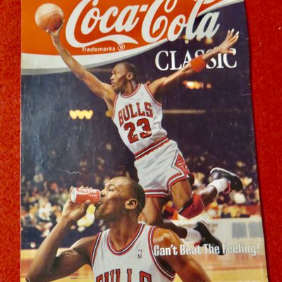 1989 Coca Cola (Coke) with Basketball's Michael Jordan