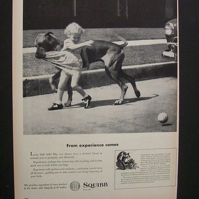 Vintage Ad: 1952  Squibb