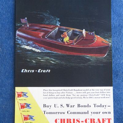 1944 Chris Craft with the Runabout Model