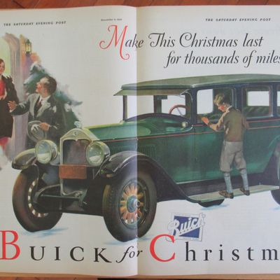 1927 Buick Automobile with A Buick For Christmas