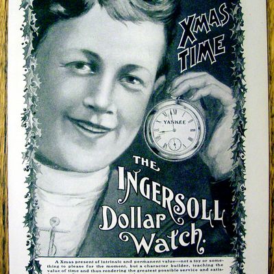Vintage Ad: 1901 Ingersoll Dollar Watch