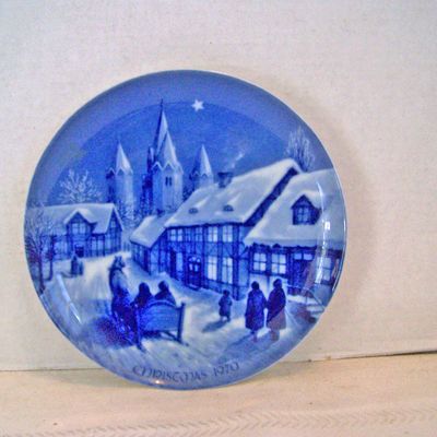 Royal Blue Winter China, Christmas 1970