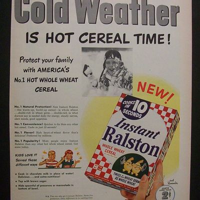 1952  Instant  Ralston  Cereal