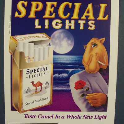 1993 Camel Cigarettes with Joe The Camel By Moonlight