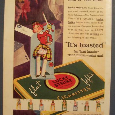 1930 Lucky Strike Cigarettes