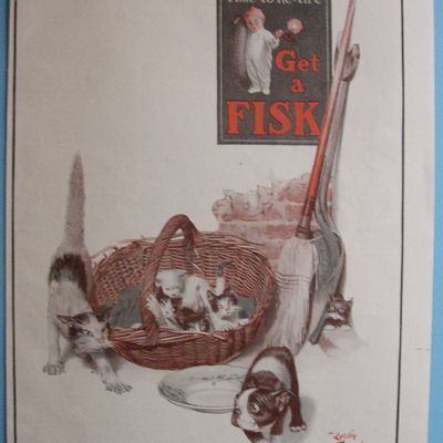 Vintage Ad: 1926 Fisk Tire Company