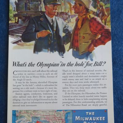 1944 The Milwaukee Road with The Olympian