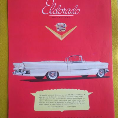 1955 Cadillac Automobile with the Eldorado