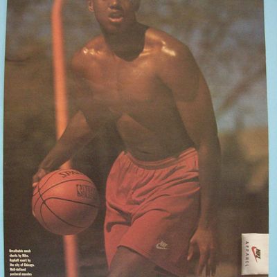 Vintage Ad: 1995 Nike Apparel with B. J. Armstrong