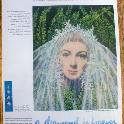 1955 Diamond Is Forever With The Bride