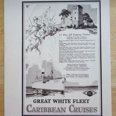1924 Great White Fleet with Caribbean Cruises