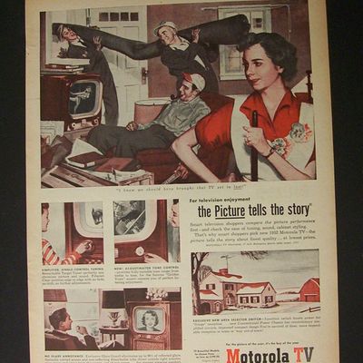 1952  Motorola  TV