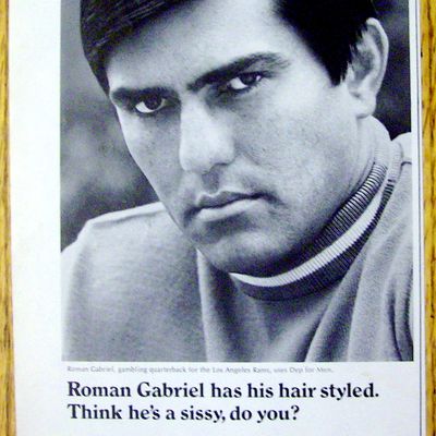 1968 Dep for Men with Los Angeles Rams' Roman Gabriel