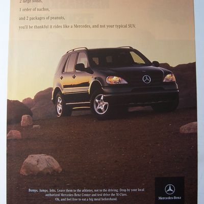 Vintage Ad: 2000  Mercedes - Benz