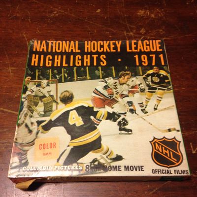 1971 NHL 8mm Film Season Highlights Sealed