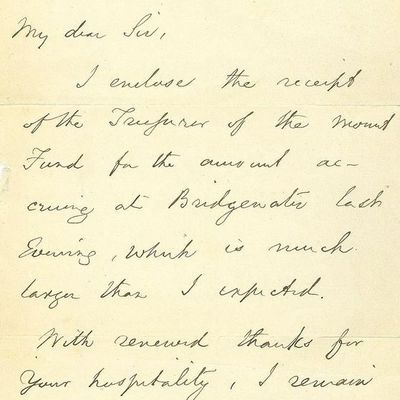 Autograph, Edward Everett