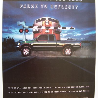 Vintage Ad: 2000 Toyota  PreRunner