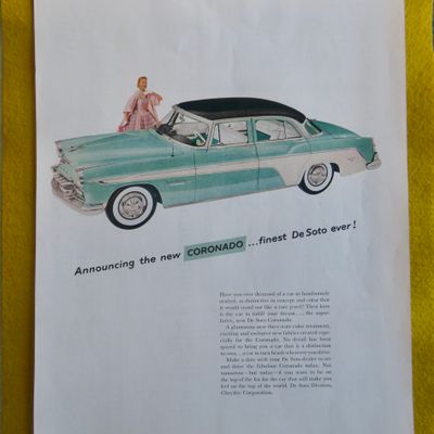 1955 De Soto Automobile with the Coronado