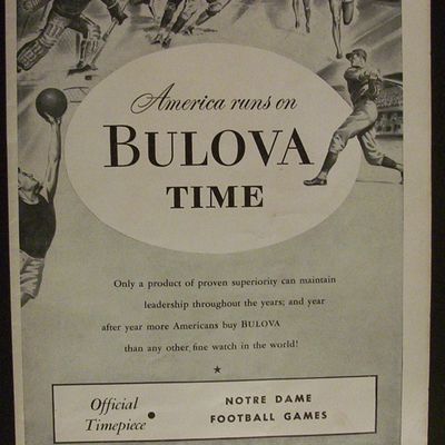 1951  Bulova  Time