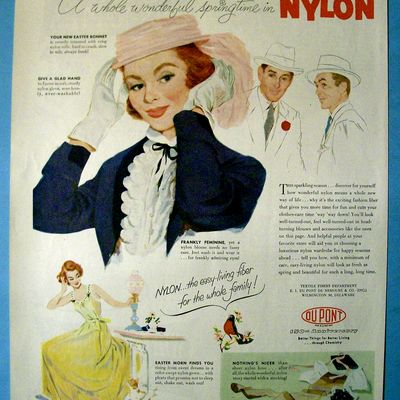 Vintage Ad: 1952 Du Pont Nylon