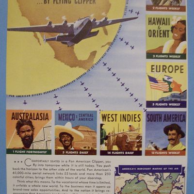 Vintage Ad: 1941 Pan American Airways System