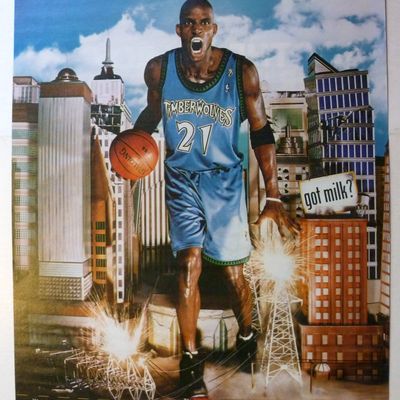 2001 Got Milk with Basketball's Kevin Garnett
