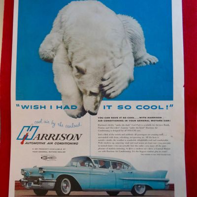 1958 Harrison Automotive Air Conditioning w/Polar Bear
