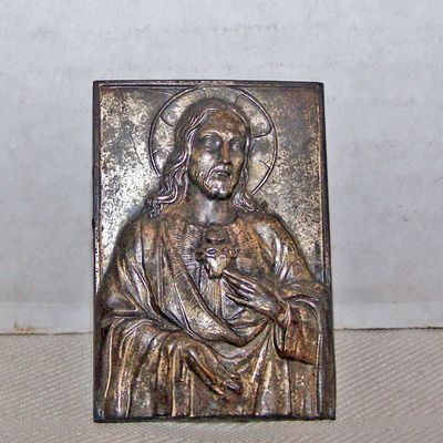 Sacred Heart Book Plate, Italy