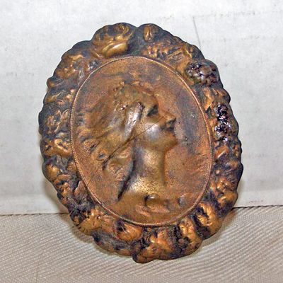 Woman's Head Book Plate
