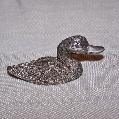 Small Spoontiques Pewter Duck