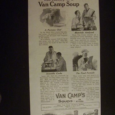 1918  Van  Camp's  Soup