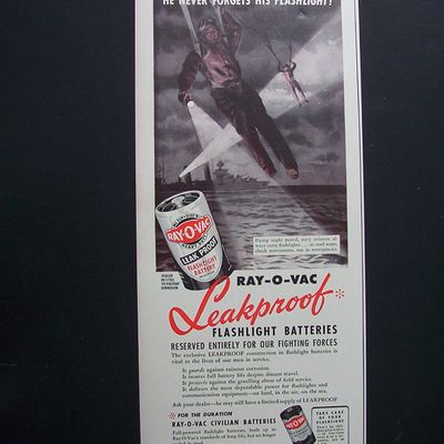 1944  Ray - O - Vac  Batteries
