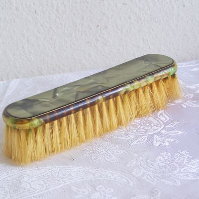 Plastic Cover MARBLED Look CLOTHES BRUSH