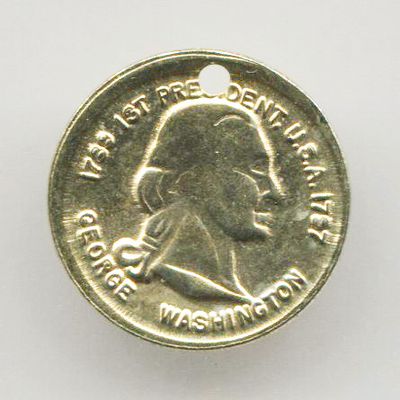 Over-Sized George Washington Coin Token