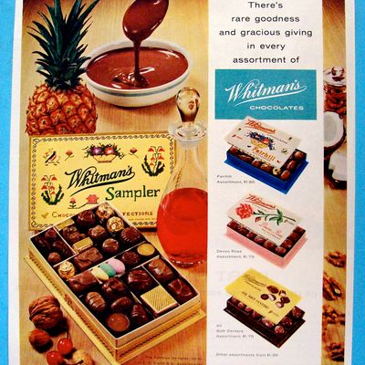 Vintage Ad: 1958 Whitman's Chocolates