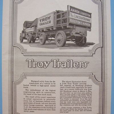 Vintage Ad: 1918 Troy Trailers