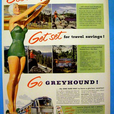 Vintage Ad: 1953 Greyhound