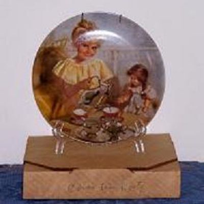 Cora'S Tea Party Collector Plate