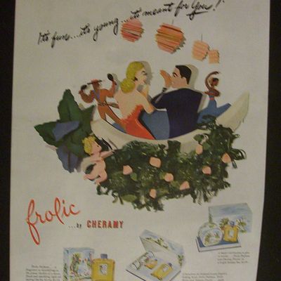 1944  Frolic  Perfume  By  Cheramy