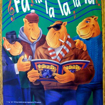 Vintage Ad: 1995 Camel Cigarettes with Joe The Camel