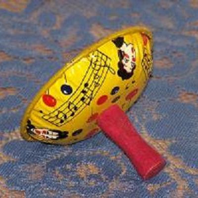 New Year’S Eve Noisemaker W/ Faces & Balloons