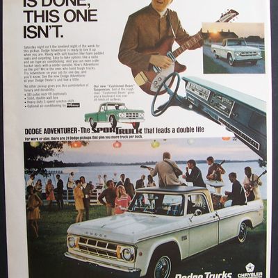 Vintage Ad: 1968  Dodge  Adventurer