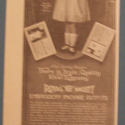 1922  Royal Society Embroidery Package Outfits
