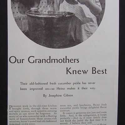 1935  Heinz  Pickles
