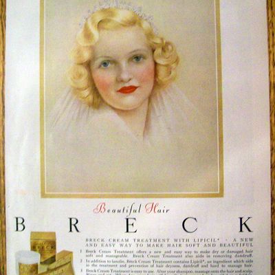 Vintage Ad: 1954 Breck with a Breck Bride