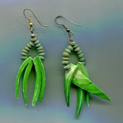 Wooden Native Earrings